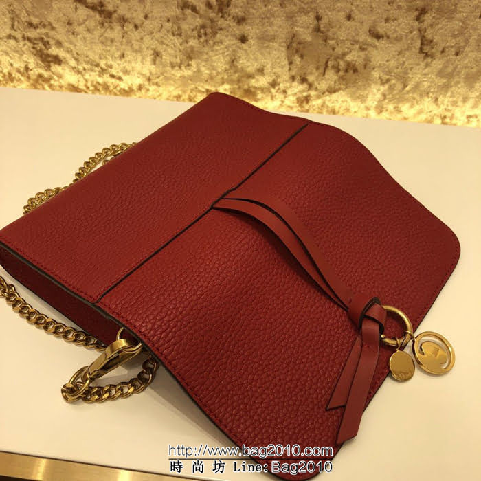 Chloe克洛伊 原版牛皮 多功能小斜跨包 可當手包使用  ypk1031